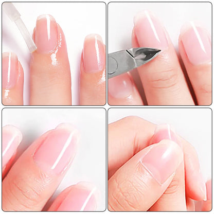 Nail Cuticle oil - 15ml, Alcohol-Free, Vitamin C &, Glycerol Infused,Moisturizing Hand &, Foot Care for Dry Skin