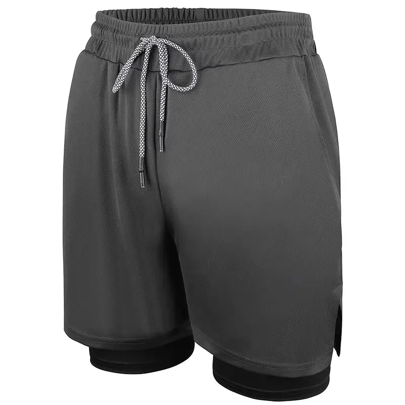 Men's 2 in 1 Running Shorts