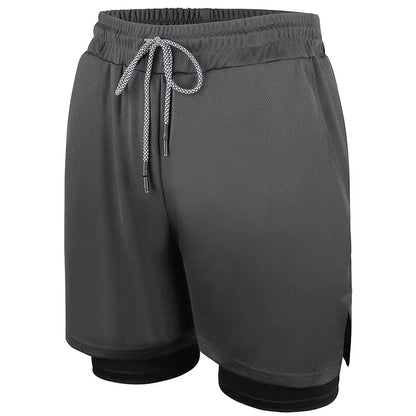 Men's 2 in 1 Running Shorts