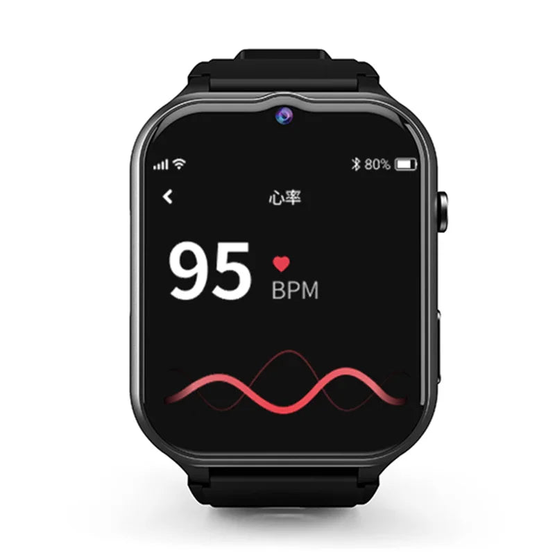Elderly Smart Watch For Senior Fall Detection Smartwatch 4G Sim Card SOS Phone Call GPS Positioning Heart Rate Blood Oxygen GK8