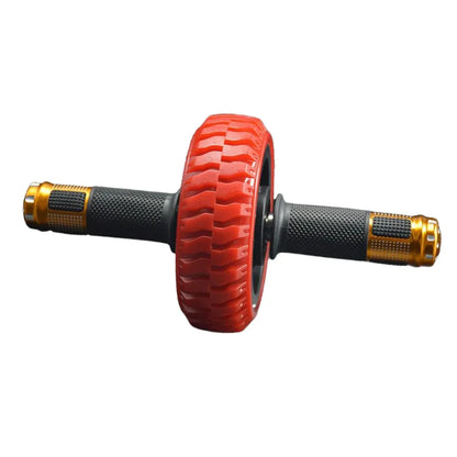 Ergonomic Grip Abdominal Workout Roller Strong Load Bearing Single-wheel Ab Roller Wheel Strengthen Muscle Non-slip
