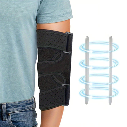1pcs Sports Elbow Brace Sports Hand Protector Compression Breathable Sports Elbow Pads Suitable for Sports Sleeping Use