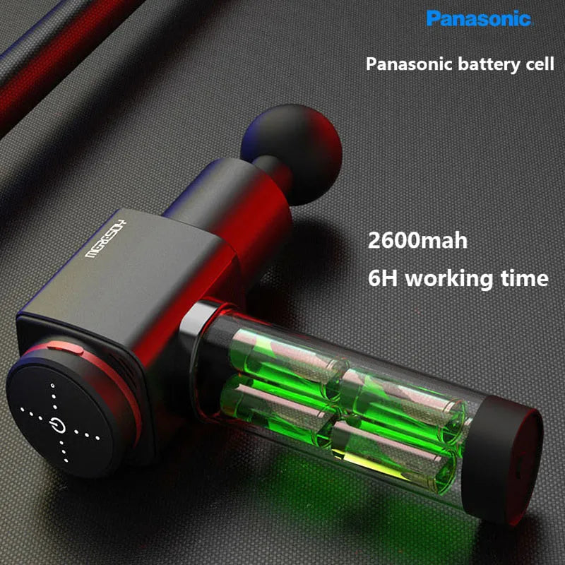 220W Professional Massage Gun 30KG Strong Force Powerful Deep Muscle Massager Brushless Motor For Training Home Gym