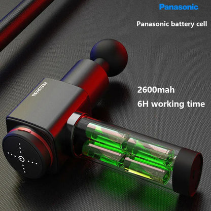 220W Professional Massage Gun 30KG Strong Force Powerful Deep Muscle Massager Brushless Motor For Training Home Gym