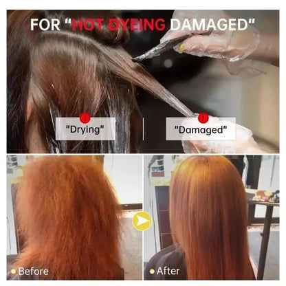 Keratin Hair Mask Magical 5 Second Frizzy Soft Smooth Repair Damage Hyaluronic Acid Conditioner Shiny Deep Hair Care