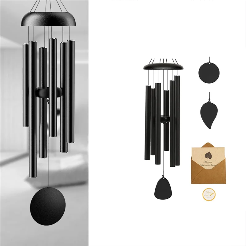 VELIF-Wind Chimes For Outside 3 Replaceable Wind Catchers Wind Chime With Deep Tone,Large Windchime, Windchimes Outdoors