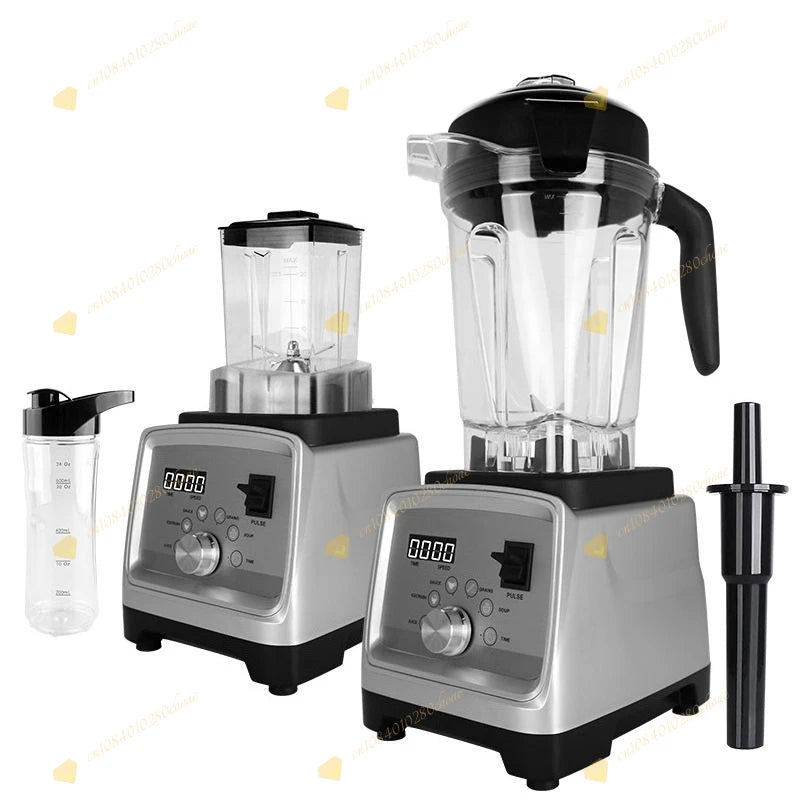 4200ML 3-in-1 Multifunctional Food Processor, High Power Grinder Blender, Commercial Smoothie Blender, Kitchen Appliances
