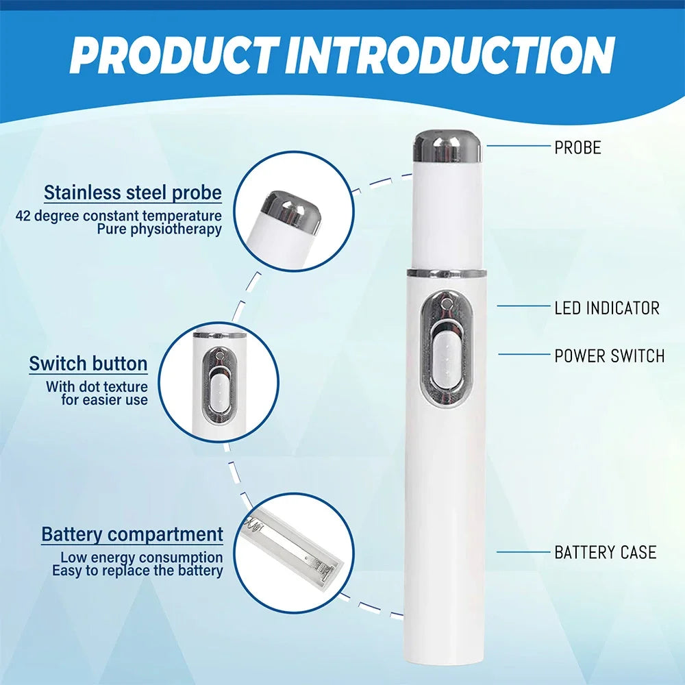 Nail Fungus Laser Pen Treatment Anti Fungus Infection Fungal Remove Dispel Onychomycosis Grow Foot Toe Fingernails Repair Care