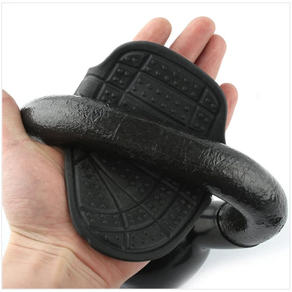 1 Pair Weightlifting Gloves Bench Press Umbbell Grip Kettlebell Rubber Mitten Gloves Gym Fitness Protecting Palm Hand Grip