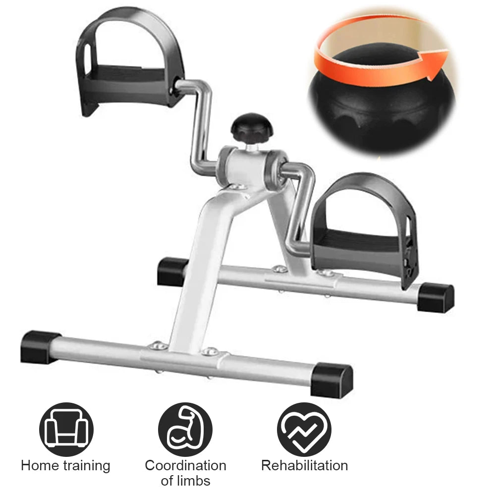 Under Desk Mini Exercise Bike Portable Pedal Exerciser Pedal Exerciser Exercise Bicycle Exercise Bike For Home Lose Weight