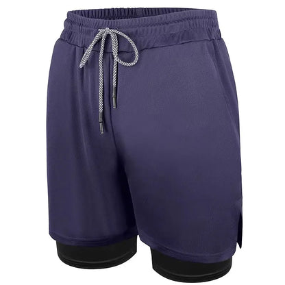 Men's 2 in 1 Running Shorts