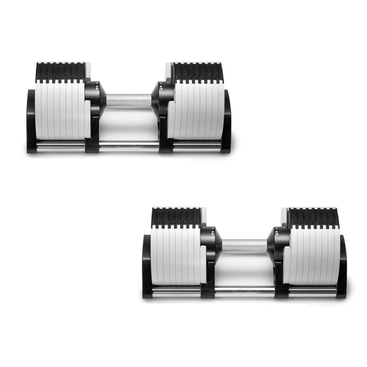 Multiple Colors Adjustable Dumbbells Set 2kg(5lb) or 4kg(9lb) Increase Max 45kg(100lb) Home Fitness Fast Adjustment Dumbbells