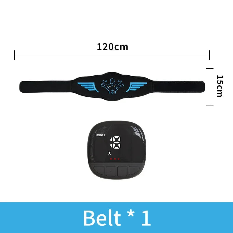 EMS Muscle Stimulator Abdominal Trainer Abs Toner Arm Belly Leg Exercise Workout Lose Weight Fat Burn Home Gym Fitness Equipment