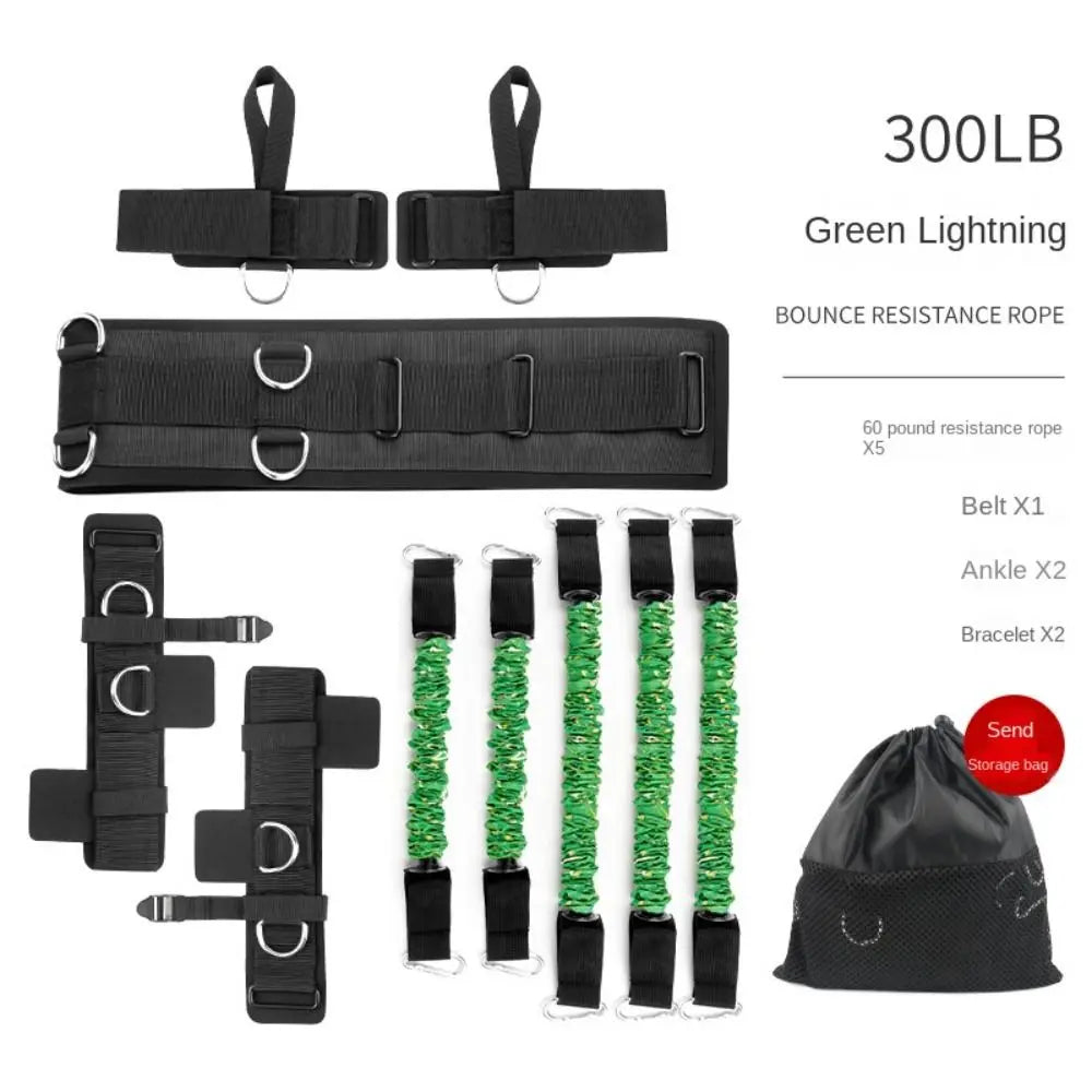Professional Fitness Boxing Training Resistance Band Stretching Strap Portable Resistance Bands Enhance Power Elastic Rubber