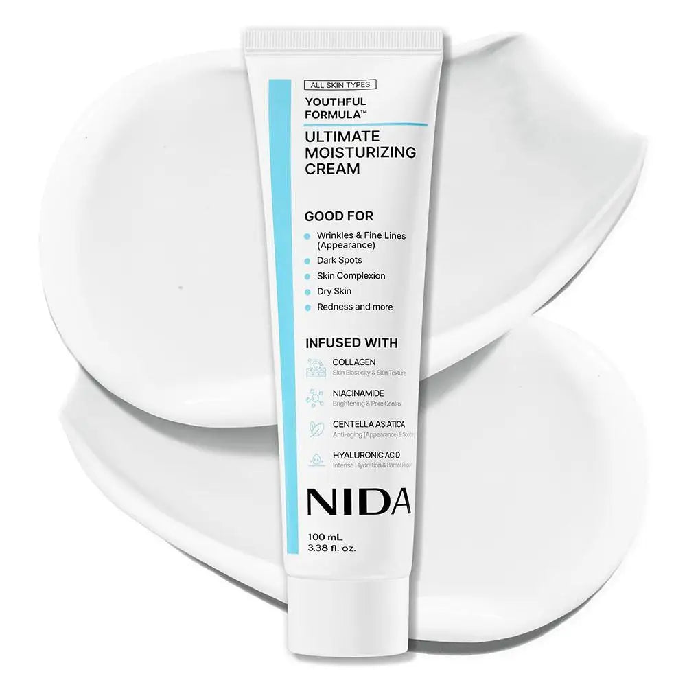 NIDA Deep Moisturizing Repair Cream Natural Plant Extract Activate Skin Absorbable Daily Care Long Last Nourish Skin Repair