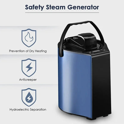 Portable 3L Steam Sauna Tent - Full Body Detox & Relaxation with Powerful Steam Generator, Foldable Home Spa for Weight Loss & P