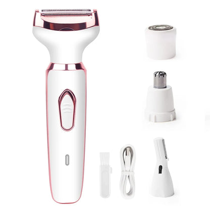 Electric Razor for Women Body Leg Bikini Hair Trimmer Painless Face Mustache Shaver Underarm Hair Removal Portable Epilator Tool
