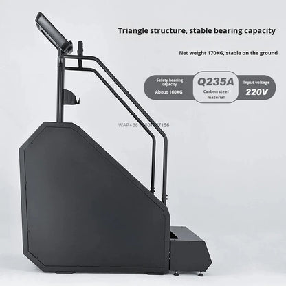 Gym Commercial Stair Climber Aerobic Exercise Machine Home Mountain Climbing Fitness Equipment EM3028D-B 1950x1180x1920mm