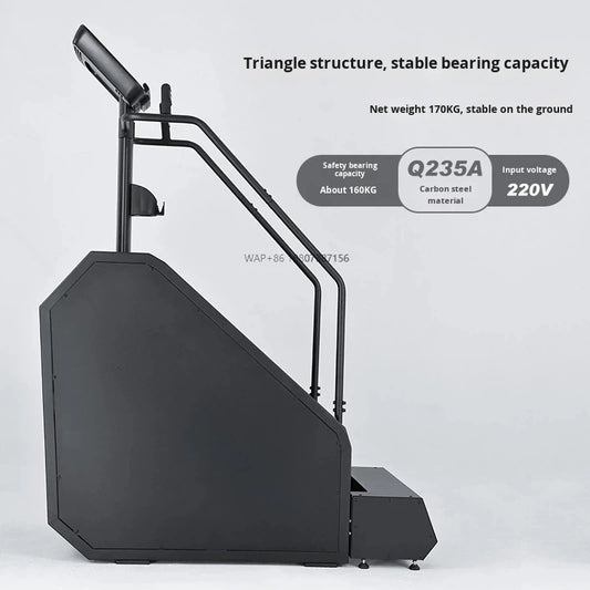 Gym Commercial Stair Climber Aerobic Exercise Machine Home Mountain Climbing Fitness Equipment EM3028D-B 1950x1180x1920mm