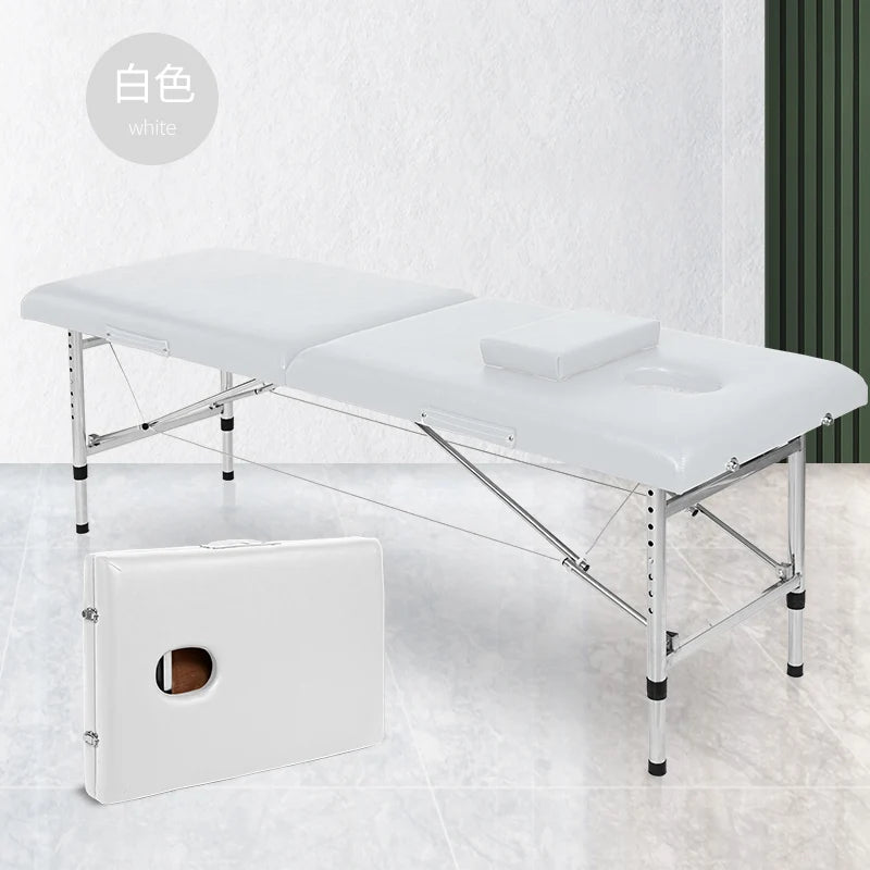 Single Lash Massage Table Beauty Pedicure Tattoo Spa Folding Bed Cosmetic Masajeador Cama De Masajes Profesiona Salon Furniture
