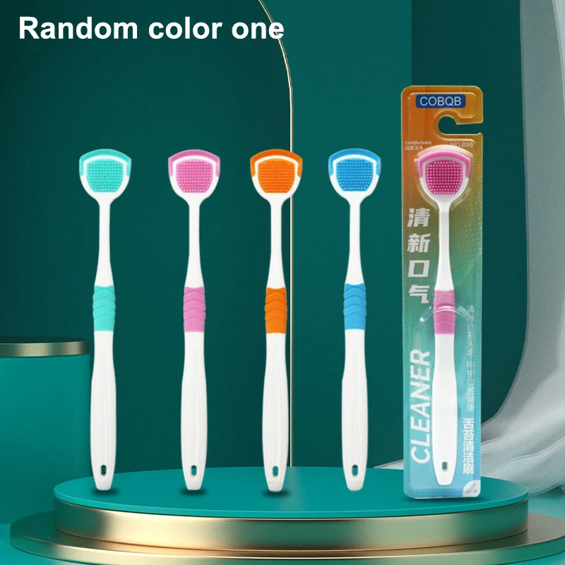 1PC Adult Tongue Scraper Oral Care Tool for Bad Breath Reduction And Improved Oral Hygiene Cleaner
