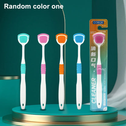 1PC Adult Tongue Scraper Oral Care Tool for Bad Breath Reduction And Improved Oral Hygiene Cleaner