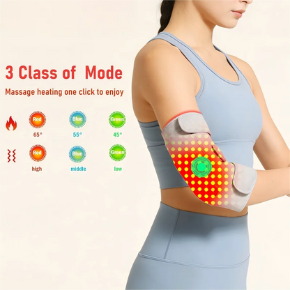 Red Light Therapy Heated Elbow Sleeve | Relieves Joint & Arm Pain, Arthritis | Heating & Massage Function Relieve Arm Numbnes