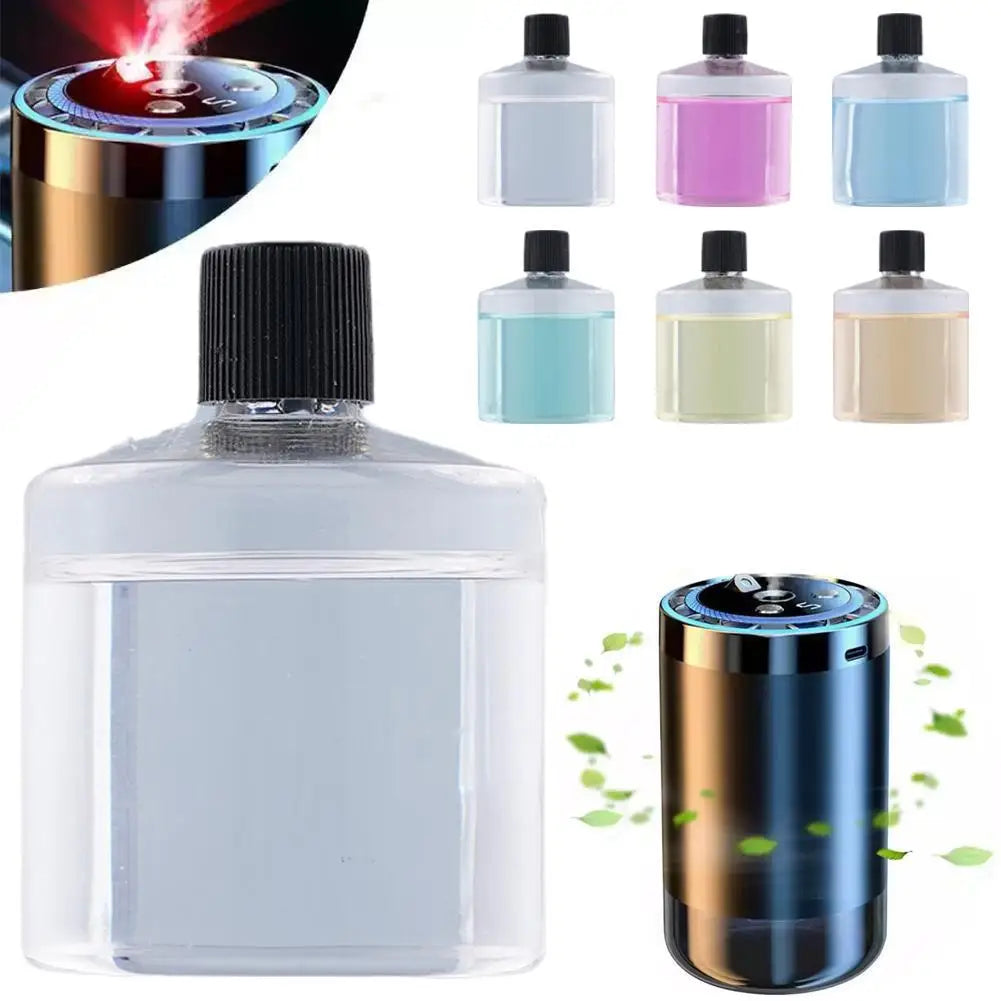 Car Aromatherapy Air Freshener Multiple Fragrances Gardenia Ocean Hilton Osmanthus Automatic Aromatherapy Machine