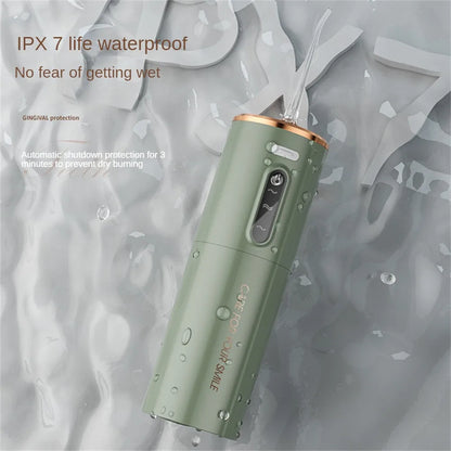 XIAOMI Oral Irrigator Portable IPX7 Waterproof Rechargeable Dental Water Flosser 3 Modes Teeth Cleaner 280ML Dental Water Jet