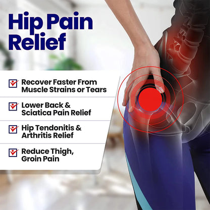1PC Hip Support Belt Groin Support Sciatica Pain Relief Thigh Strap Compression Brace Joints Groin Arthritis Hip Protective Belt