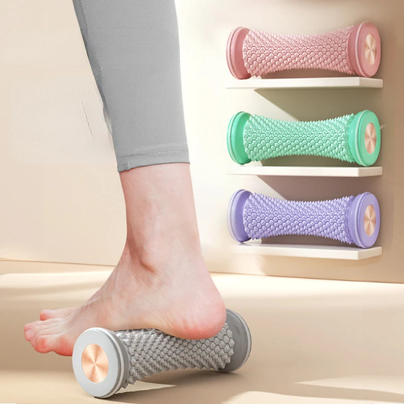 Foot Massager Massage Yoga Roller Fitness Rodillo Masaje Muscular Plantar Fascia Gym Roller Muscle Relaxation Manual 족저근막