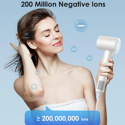 High Speed Hair Dryer ABIR SU9 ,200mil Negative Ions,Low Noise,Blow Dryer Hair Care Quick Dry
