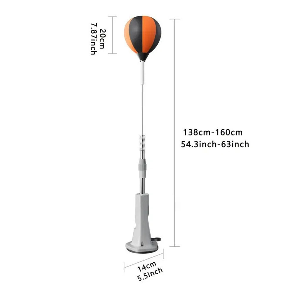 Punching Bag with Stand Punching Reflex Ball Set Boxing Equipment for Training Boxing Stress Relief & Fitness