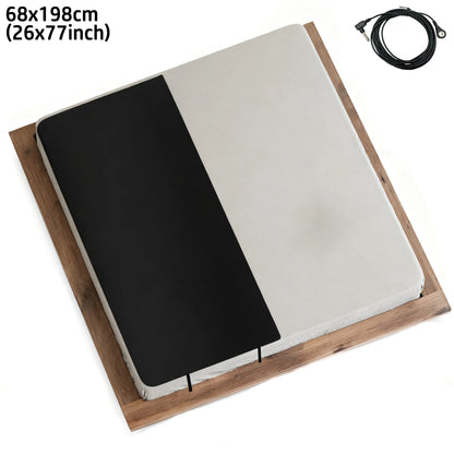 Earthing Grounding Mat Mattress for Sleeping 137x198cm Pad with Grounding Cord Better Sleep Pain Relief Stress Relief Body