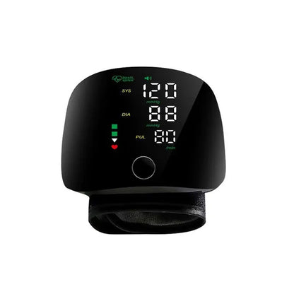 AEF7-Rechargeable Blood Pressure Meter Wrist Blood Pressure Eter Smart Touch Screen Blood Pressure Meter