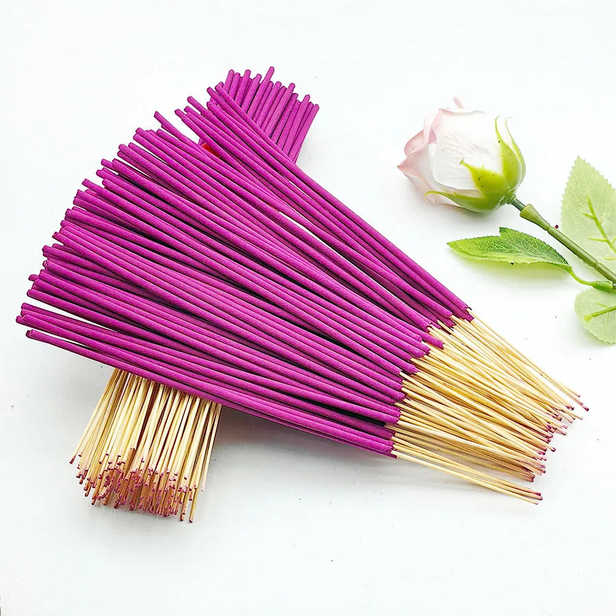 6 Sets of about 126 High-Quality Aromatherapy Sticks - Including Shrubs, Lavender, Lemongrass, Dragon's Blood, Rose, Jasmine, Ch