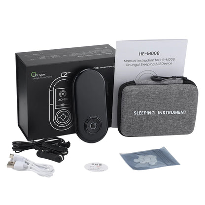 CES Sleeping Aid Microcurrent Stimulation Insomnia Electrotherapy Device Anxiety Depression Migraine Relieve Head Pain Relax