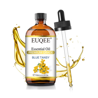 EUQEE 118ml (4 fl. oz) Pure Essential Oil-Sweet Orange Bergamot Cinnamon Lavender Tea tree Premium Aromatherapy Oil for Diffuser
