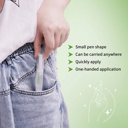 Strong Will Anti-Nail Biting Click Pen Stop Nail Biting Care Nails Improve Nail Biting Behavior Strong Bitter Aquamarine Pen