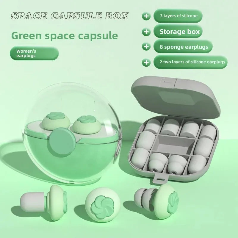 Sleep Soundproof Earplugs Anti Noise Sleep Earplugs Learning Noise Reduction Soundproof Earplugs