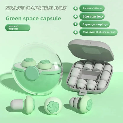 Sleep Soundproof Earplugs Anti Noise Sleep Earplugs Learning Noise Reduction Soundproof Earplugs