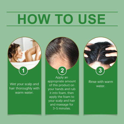 Batana Hair Care Shampoo - Hydrating Deep Nourishment for Soft, Strong Hair with Scalp Massage Treatment