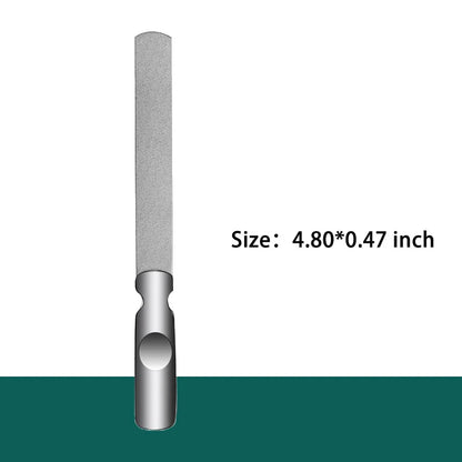 Nail File Stainless Steel Professional Exfoliating Double Sides Sandpaper For Professional Finger Toe Nail Care Tools nail art