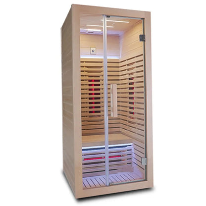 Customization.High End Spa Tubs Sauna Full Spectrum Infrared Sauna Rooms With Strip Light