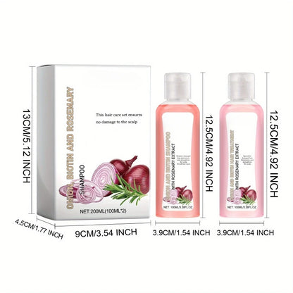 Onion Biotin and Rosemary Shampoo and Conditioner Set