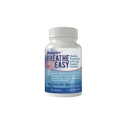 Lung Health Supplements - Helps Strengthen Comfort To The Lungs and Bronchial System Supports Clear Lungs and Easy Breathing