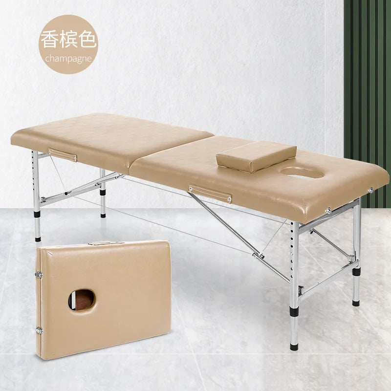 Single Lash Massage Table Beauty Pedicure Tattoo Spa Folding Bed Cosmetic Masajeador Cama De Masajes Profesiona Salon Furniture