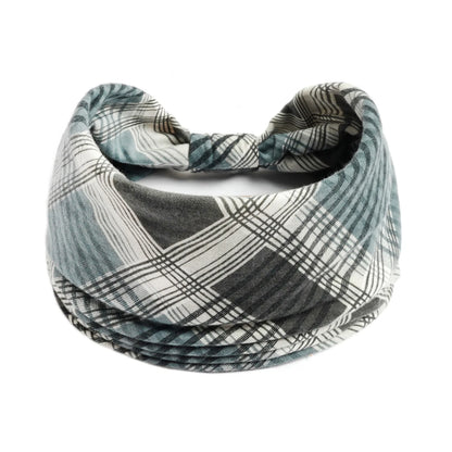 Boho Headbands Wide Knot Hair Scarf Floral Print Hairband Stretch Turban Headwrap Cotton Head Band Fashion Accessories for Women