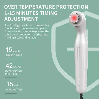 Ultrasound Physiotherapy Massage Device Arthritis Intensity for Muscle Joints Pain Relief No-Drug Pain Relief Stimulator Massage