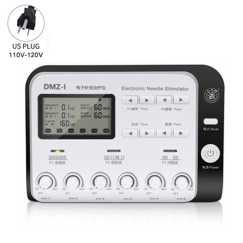 6 Output Electroacupuncture Acupuncture And Moxibustion Muscle Stimulator TENS Neuromuscular Therapy Massager Relieves Pain